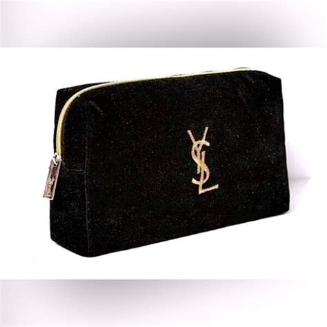 yves saint laurent trousse pouch|YSL Yves Saint Laurent Trousse Pouch Gold HW ⛓️ NWT.